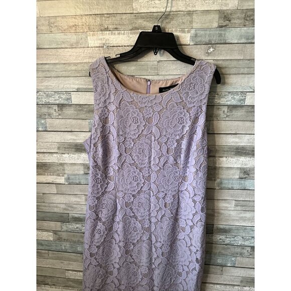 Women’s Ivanka Trump Dress Floral Lavender Purple Plus Size 16 - Picture 4 of 16